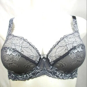 34DD Paramour 115946 by Felina Madison UW Bra Gray Tone